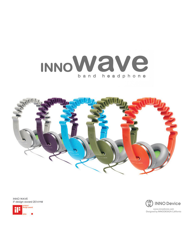 INNOwave 스테레오 헤드폰 / 이노웨이브 : 이노디자인 프로덕트