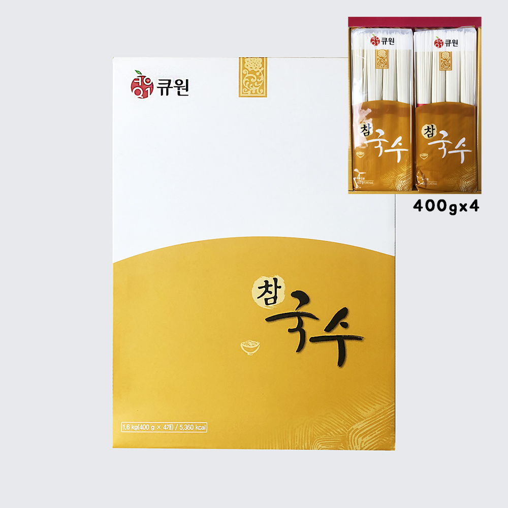 삼양 큐원 프리미엄 영양강화 참국수 400g : 차마요마켓
