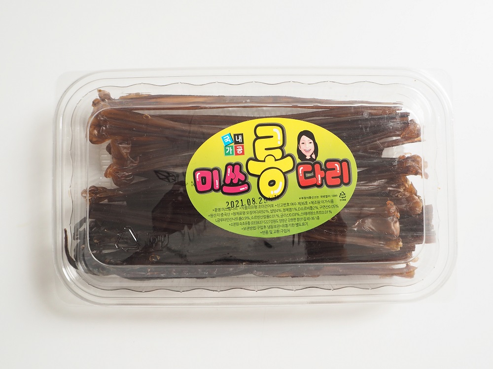 속초 장족 220g 롱다리 오징어 대왕 말랑 쫀득 단짠 맥주안주 아이들간식 : 현대상회