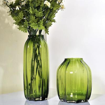 VASE 인테리어꽃병 조화화병 엔틱화병 티테이블 플라스틱 화병 투명 유리 수양수지 꽃기 그린라 하이 다방 신중국식 : 24on마켓
