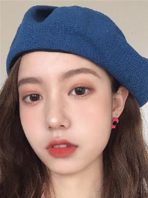 paradi247 베레모여춘 여름 배기핏에 앤티크 니트 와이드 화가 팔각모 판 ins : 파라디샵