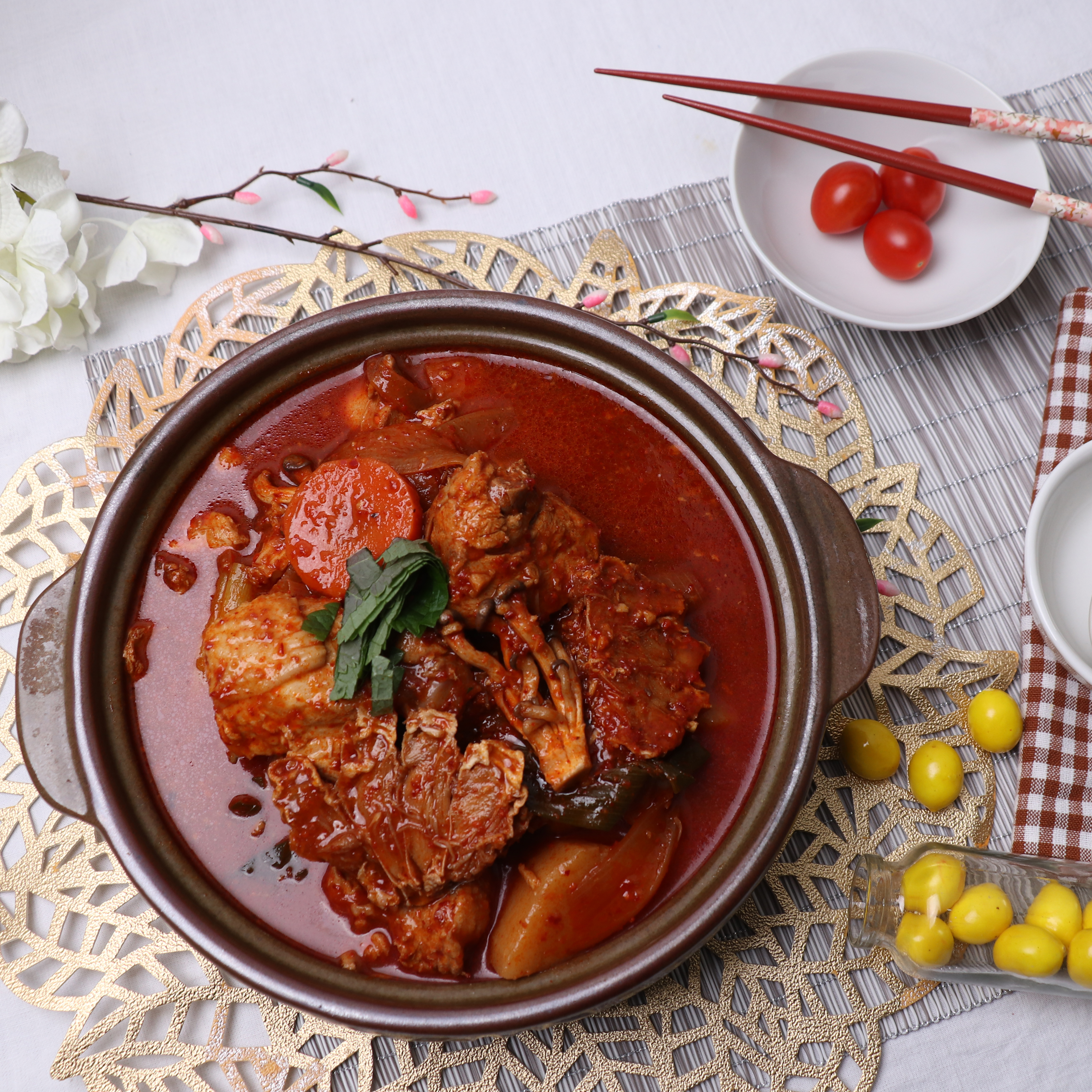 밀키트찜(3-4인분) 대게불닭찜 닭볶음탕 닭도리탕 국물요리 간편한 쿠킹박스 반찬 : 아이엠푸드몰