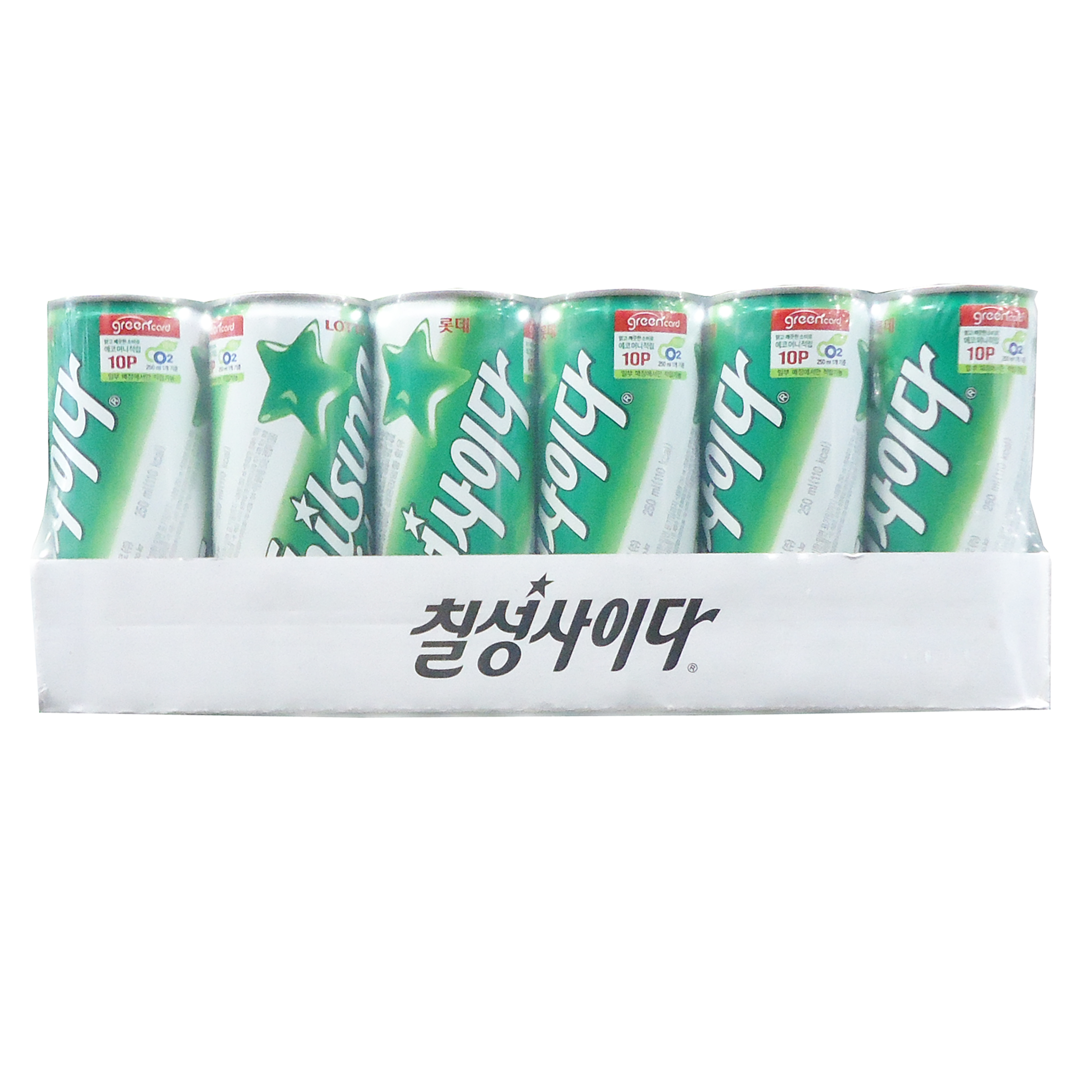 [코스트코 직배송] 롯데칠성 칠성사이다 190ML X 30캔 : 코바로