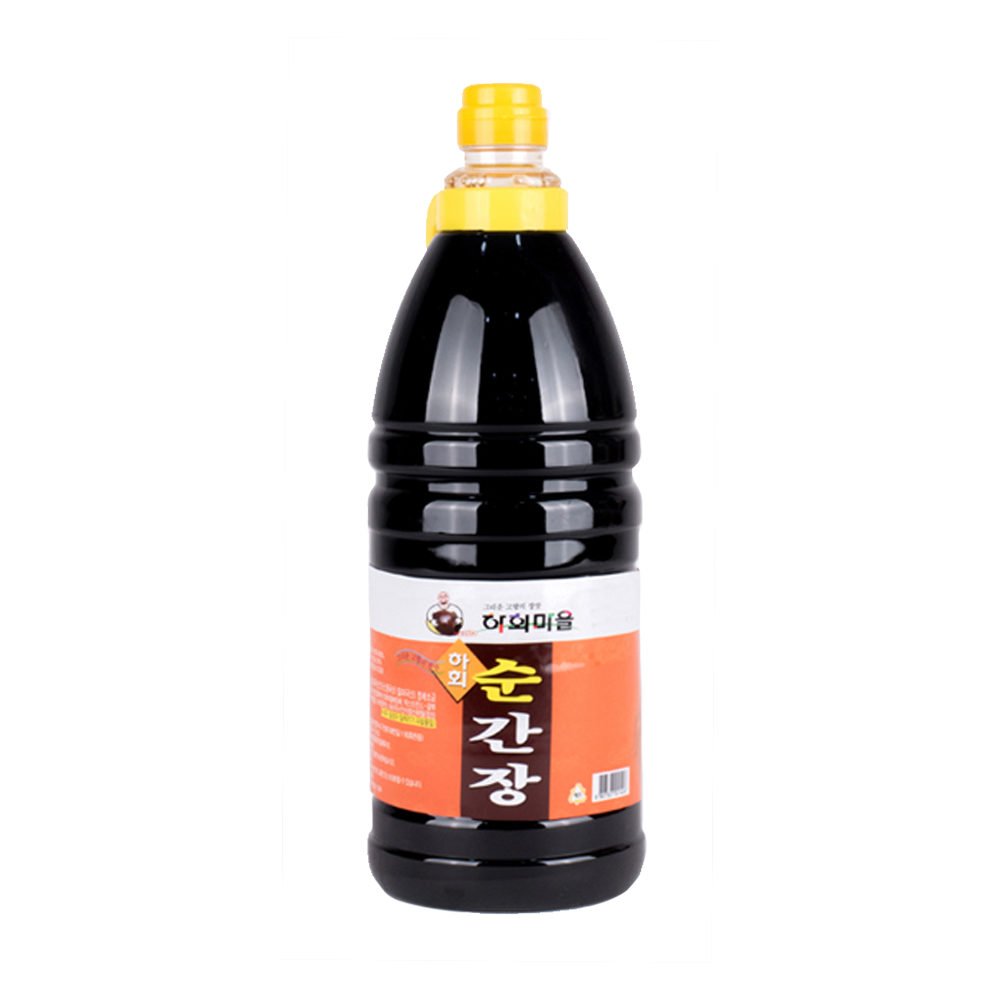 하회마을순간장 1.8L (본사운영) 안동자연발효기법으로 감칠맛이 풍부한 순간장 가정용 : 농업회사법인하회주식회사