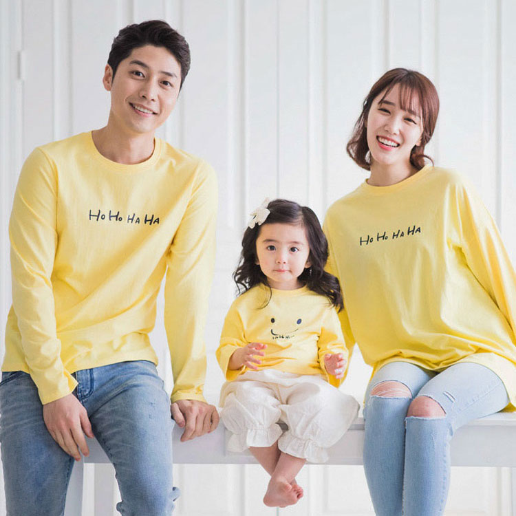 가족사진의상 컨셉 하하호호 패밀리룩 돌촬영 돌잔치 대가족 여행 : 가족의 옷장
