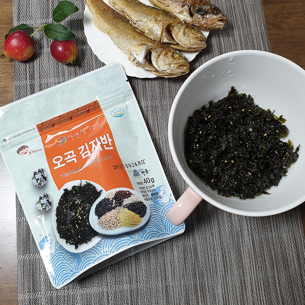권여사 맛있는 밥도둑 오곡 김자반 5봉 세트 : 하동권여사