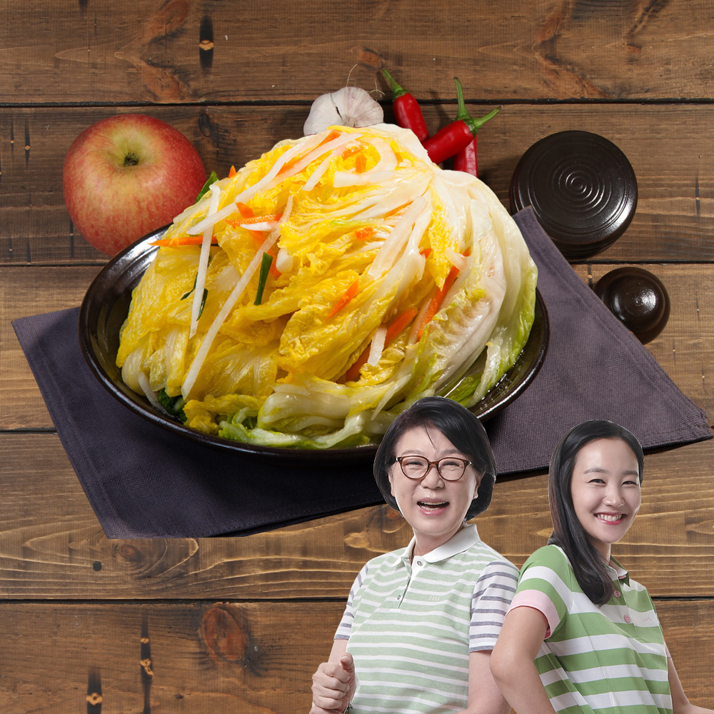 깐깐 송도순 백김치 5kg : 농업회사법인 씨알에프앤씨