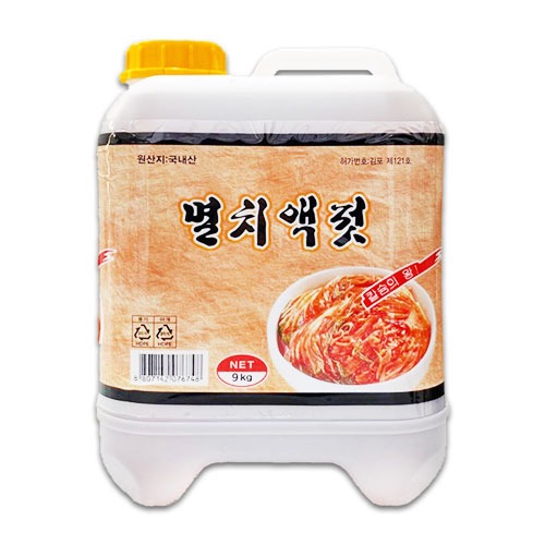 [다산식품] 국내산 멸치액젓 9kg : 잇푸드샵