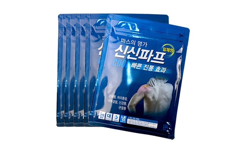 신신파스쿨(5매) 일체형 X10봉(1박스) 총50매 : 스포츠가이드