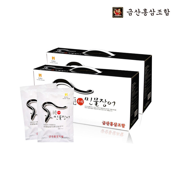 금산홍삼조합본사 순우리 민물장어즙 70ml 30포 4박 : 금산홍삼조합