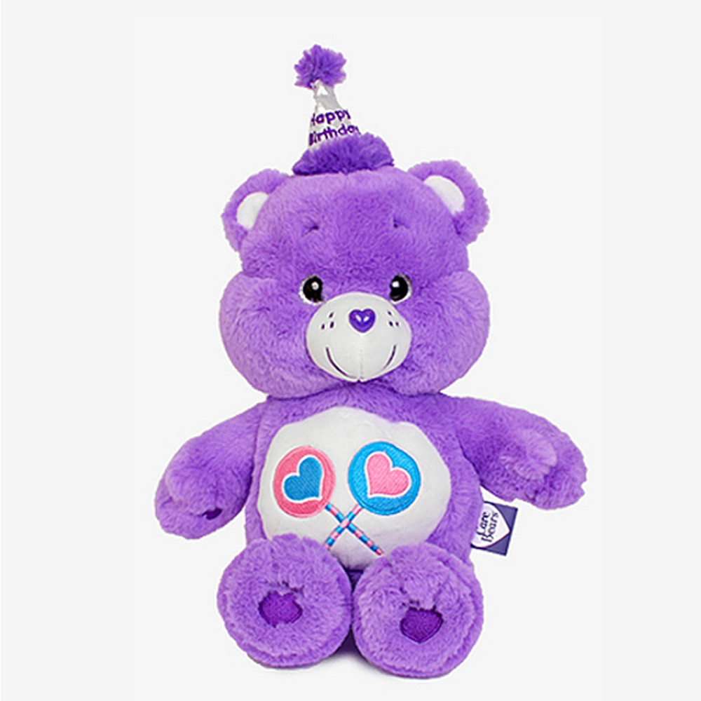 케어베어 생일 27cm_쉐어베어-곰인형 봉제인형 생일축하인형 인형선물 돌앤돌스 : dollndolls