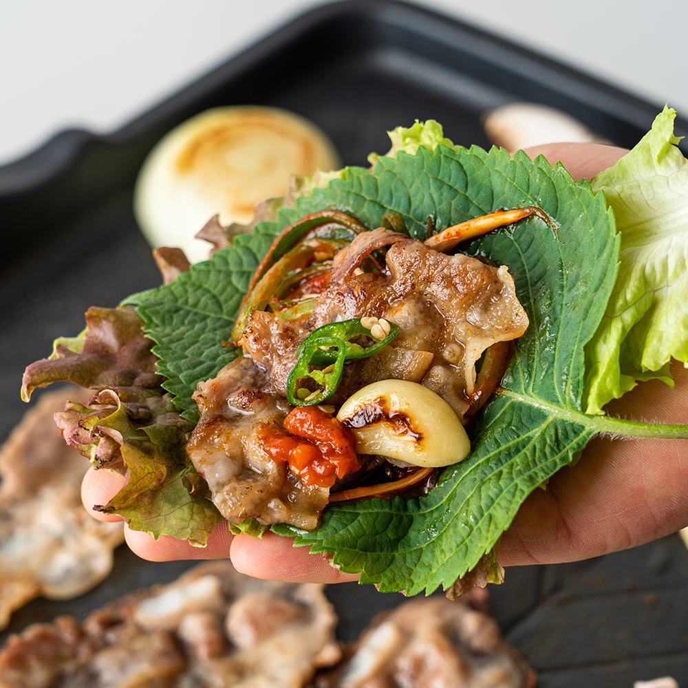 세자매정육점 3초면 뚝딱 대패 삼겹살 100g 500g (칠레산) : 세자매정육점
