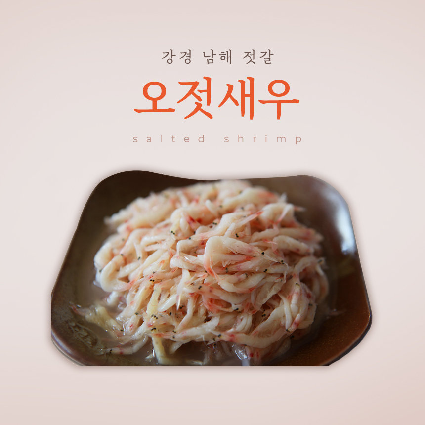 강경남해젓갈 오젓새우 특1kg 새우젓 : 강경남해젓갈상회