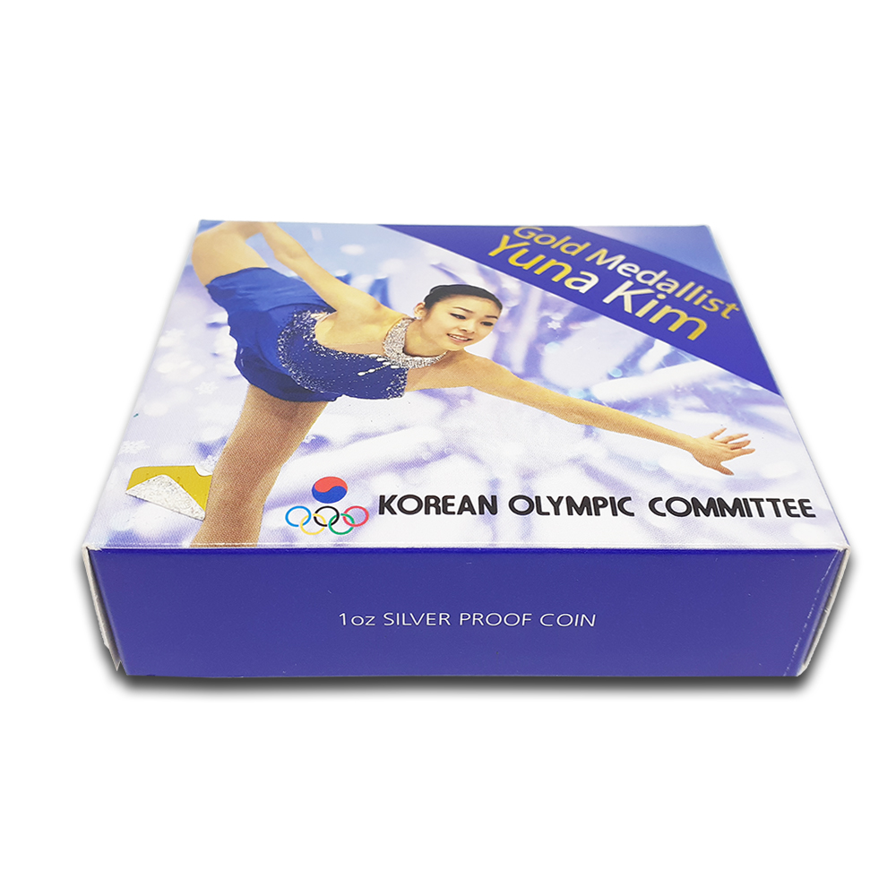 김연아 올림픽 기념주화(투발루 발행) : 천안화폐사
