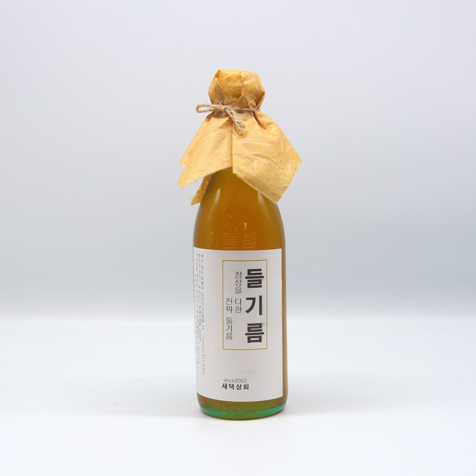 참기름 들기름 국내산 통참깨100% 350ml [새댁상회] : 새댁상회