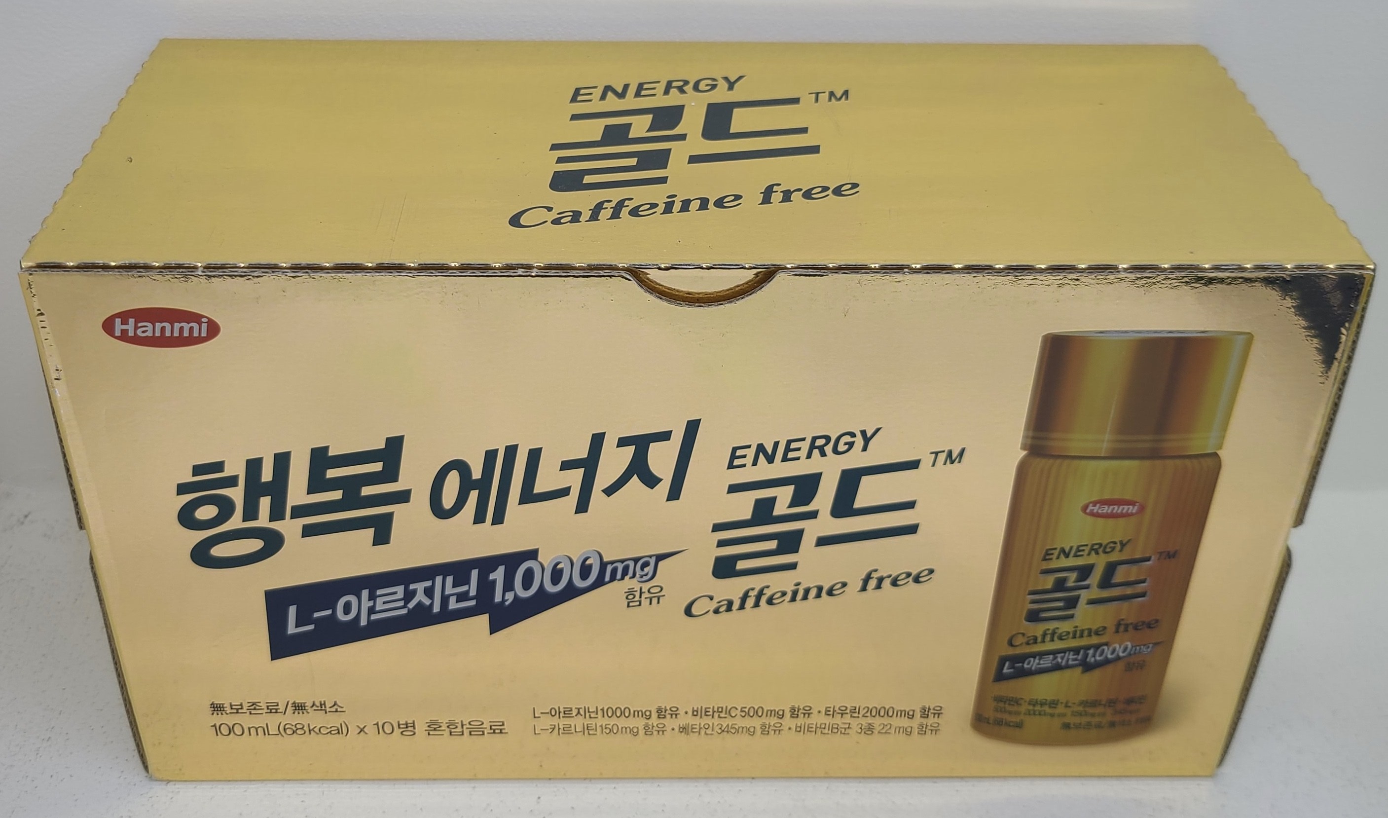 [한미약품] 행복에너지 골드_무카페인 (100ml x 10병) : 종로건강연구소