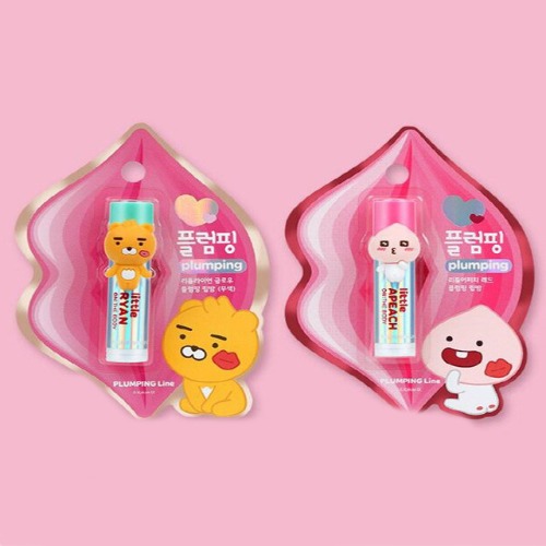 LG생활건강 카카오리틀프렌즈 플럼핑 립밤 : 프렌즈 문구