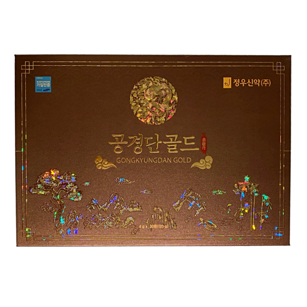 (전용쇼핑백) 정우신약 공경단 골드 30환 피로회복 기력회복 부모님선물 추석선물 : 보약팜
