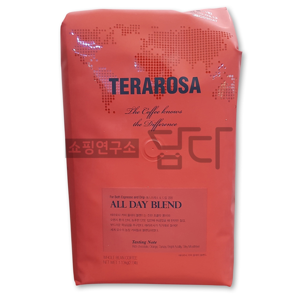 테라로사 올데이 블렌드 원두커피 1.13kg : 쇼핑연구소 - 담다