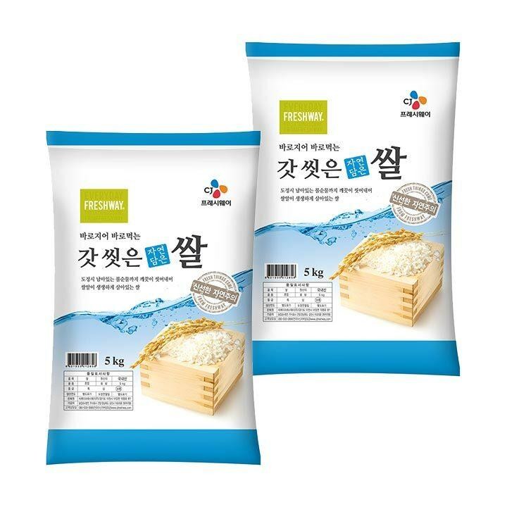 2020년 햅쌀 바로먹는 갓 씻은쌀 5kg 10kg 20kg 백미 아끼바리 씻어나온 쌀 : 이제야 쇼핑