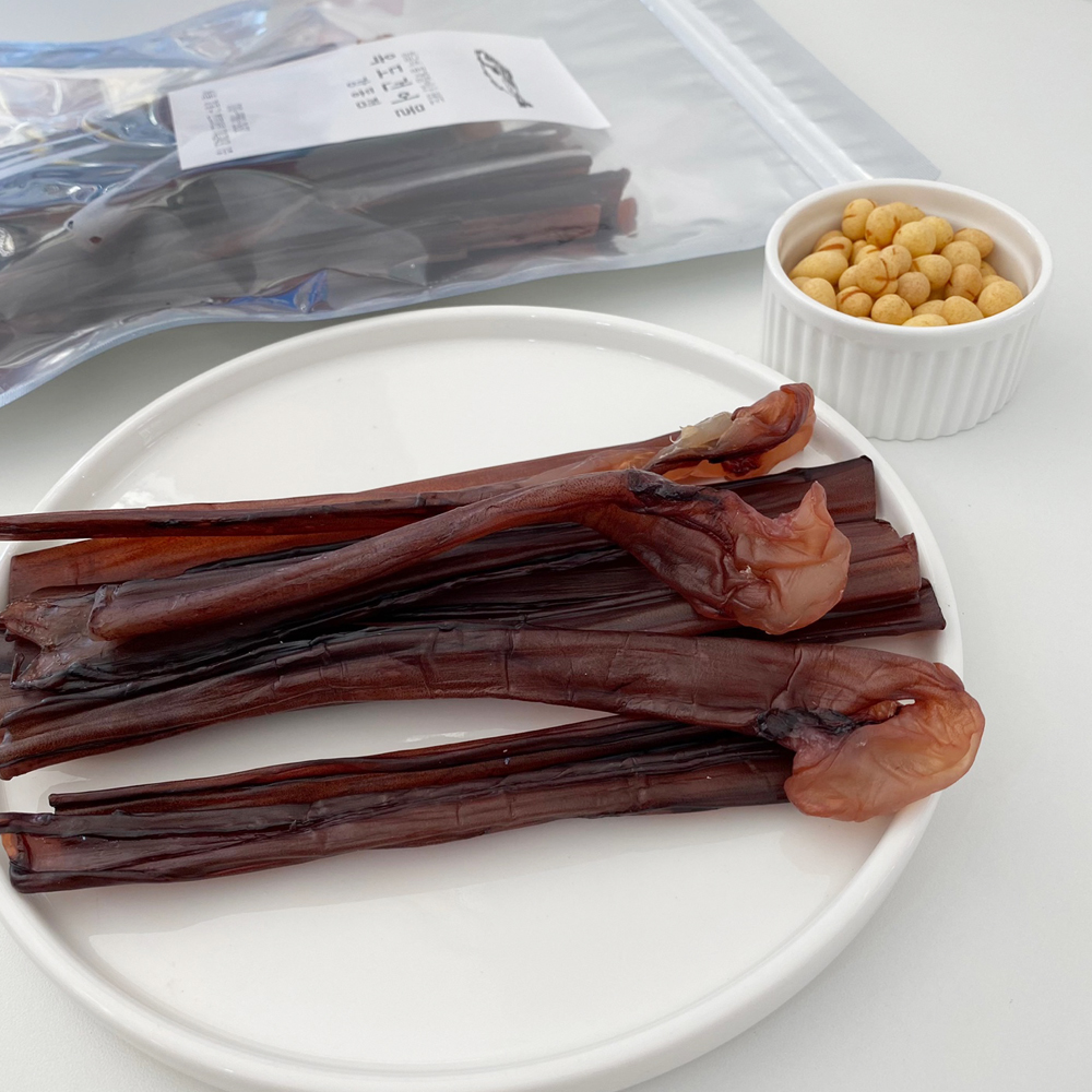 대왕 오징어 다리 특대 컷팅 부드러운 말랑 장족 250g : 옥도건어물 강동점
