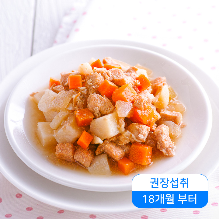 맛있게냠냠밥상 12팩 : 자연을닮은우리아이밥상뽀뽀뜨