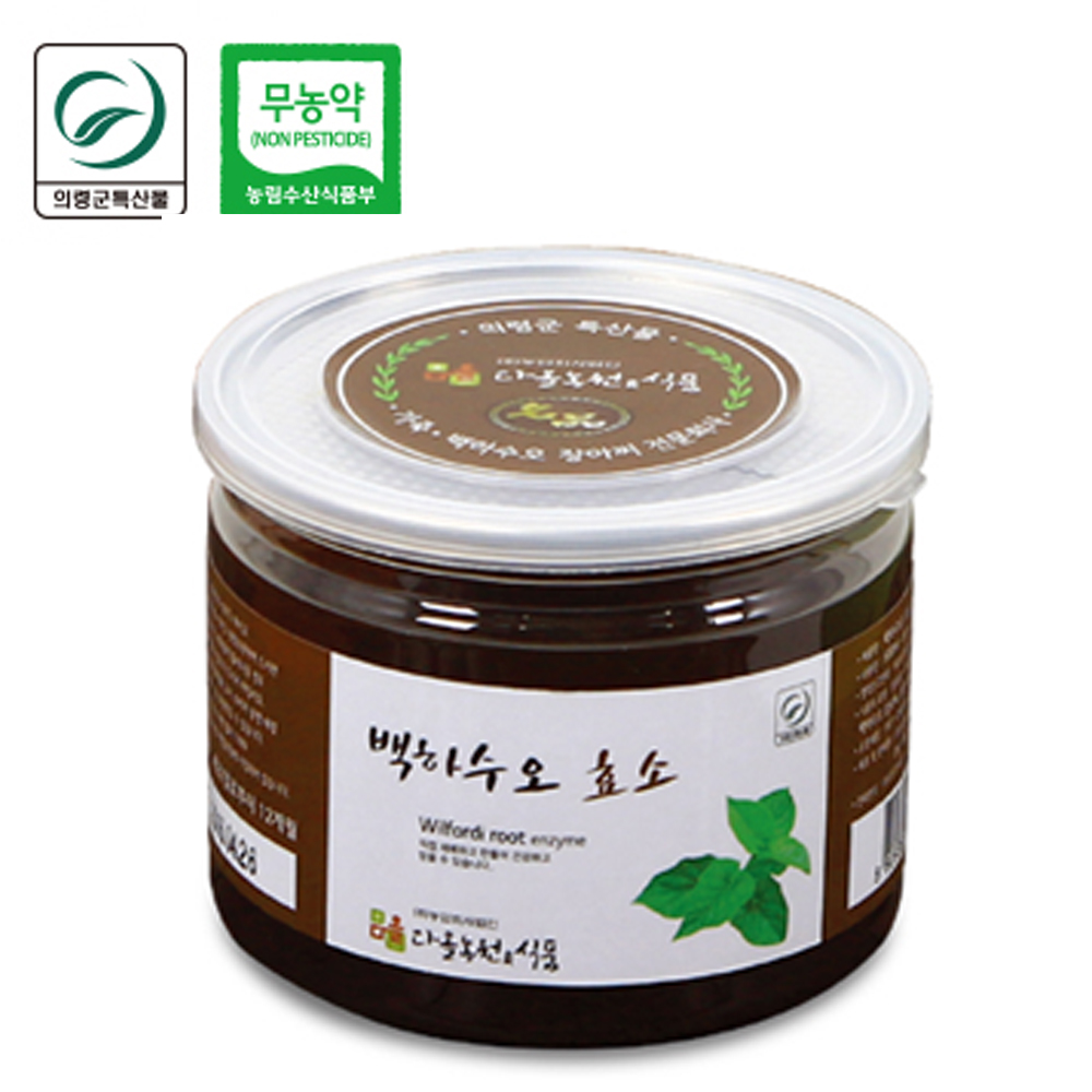 다올농원식품 백하수오 효소 500ml : 에스플러스마켓