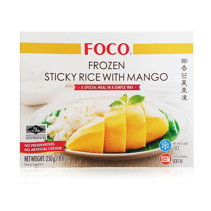 FOCO 태국 망고밥 냉동 스티키 라이스 위드 망고 : 로로푸드