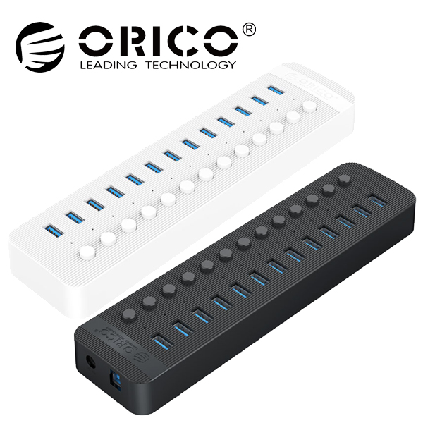 [오리코 국내A/S센터] ORICO CT2U3-13AB 13포트 유전원 충전겸용 USB 3.0 허브 NS-CT13 : N쇼핑 스토어