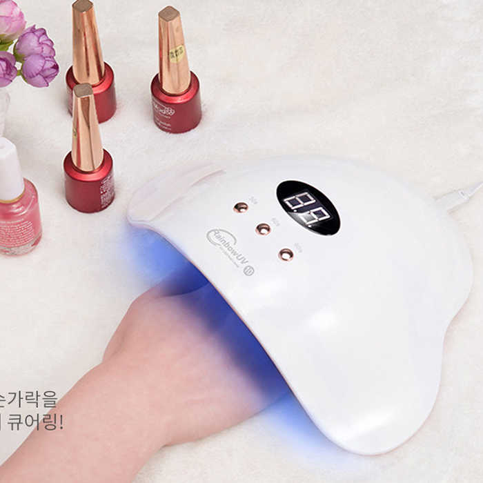 UV LED 젤네일 램프 24W 36W 전문가용 셀프네일 : 팝콘N