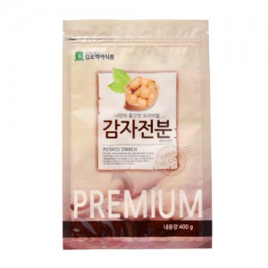 순수 국산 감자전분 400g  첨가물No  100%감자분말 : 채식주의몰