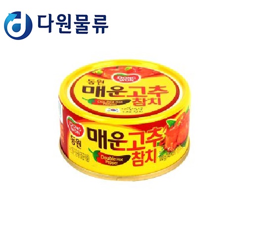 동원에프앤비 매운 고추참치 100g : 다원물류
