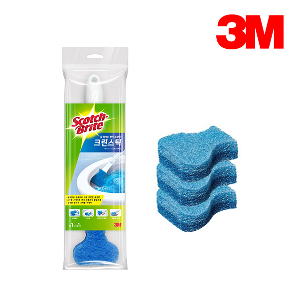 3M 크린스틱 1H4R (핸들 1개리필 4개) : 워터홀릭스토리