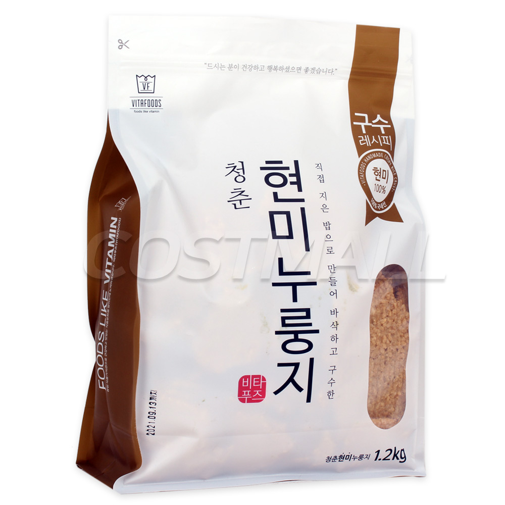 청춘 현미누룽지 1.2kg 식사대용 숭늉 코스트코 트레이더스 : 코스트코쇼핑몰