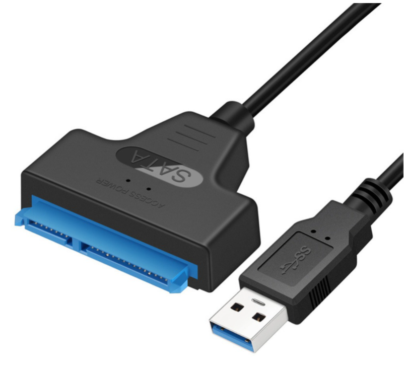SATA to USB 케이블 아답터 젠더 HDD SSD를 외장하드로 : 붐테크