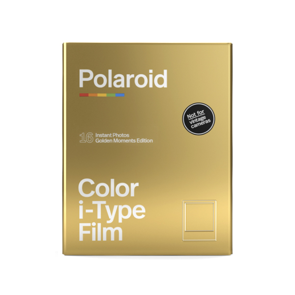 Polaroid 폴라로이드 i-Type COLOR 원스텝 카메라용 컬러필름 16장 - 골드 에디션 : 대진월드