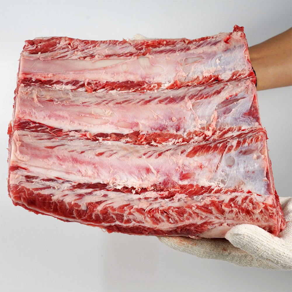고기생각 육식맨 통 비프립 원육 텍사스 바베큐 통갈비 1.7kg-3.8kg 잉글리쉬컷 : 고기생각