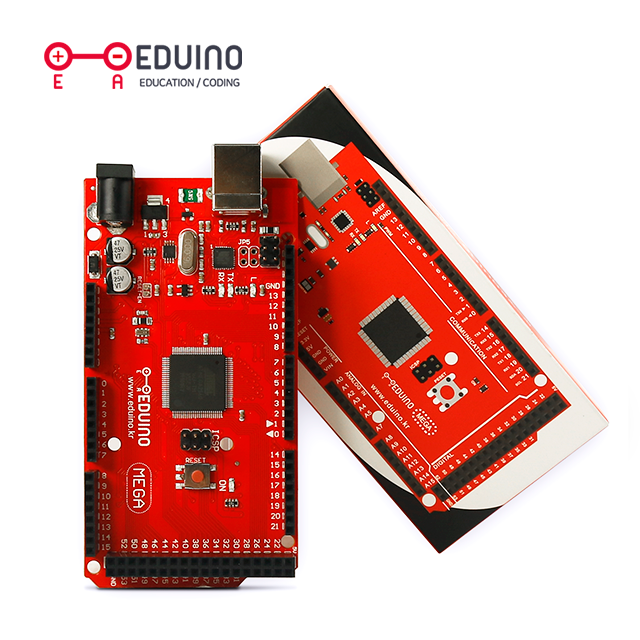 [에듀이노] 아두이노 메가 2560 R3 호환보드 (USB케이블 포함) / Arduino UNO : 에듀이노