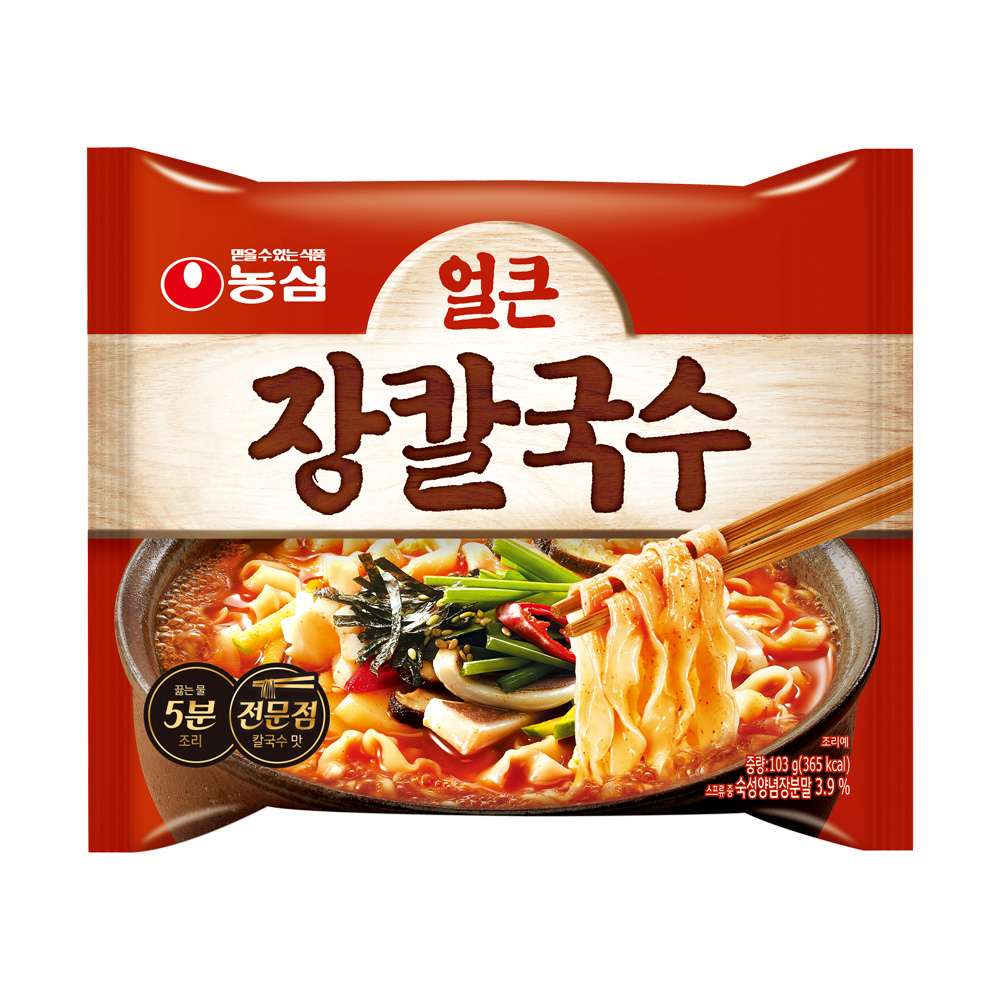 농심 얼큰 장칼국수 103g : 으쓱몰