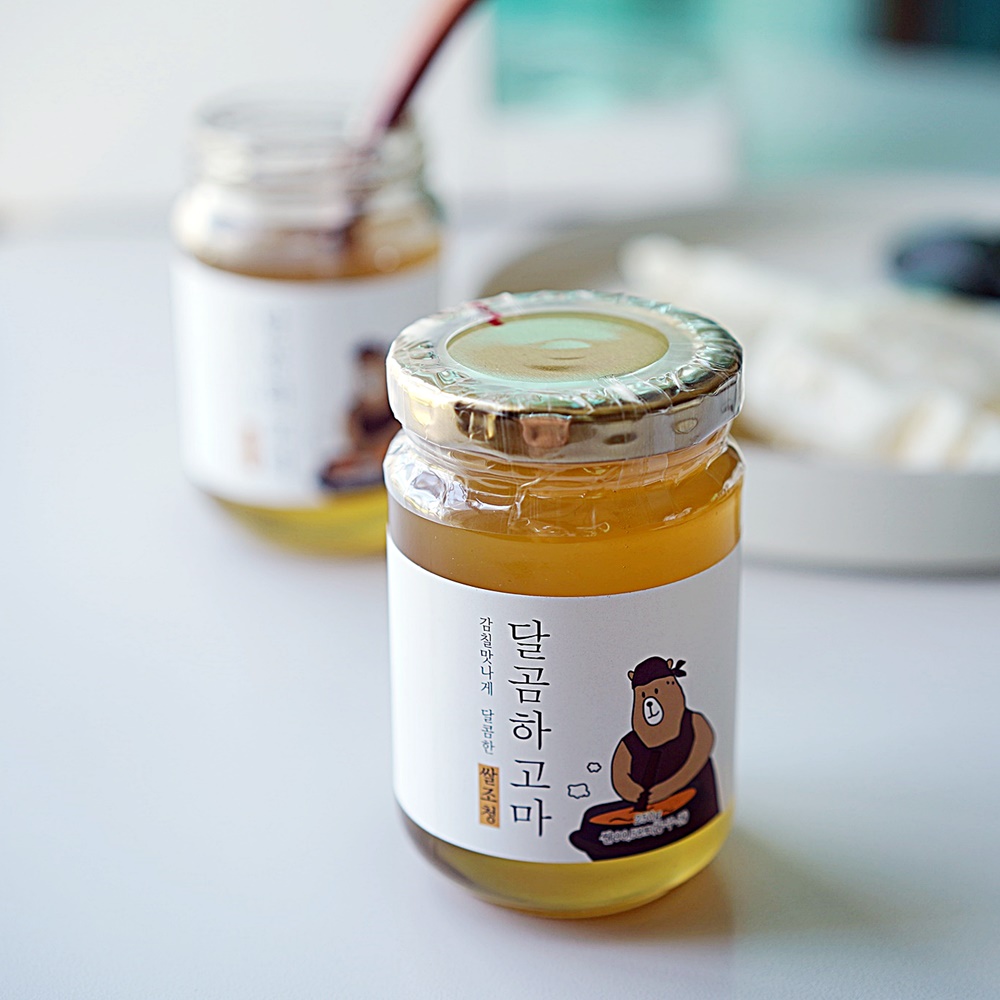 달곰하고마 요리용 쌀조청 250g 국산쌀 국산엿기름 사용 : 공주고마농부