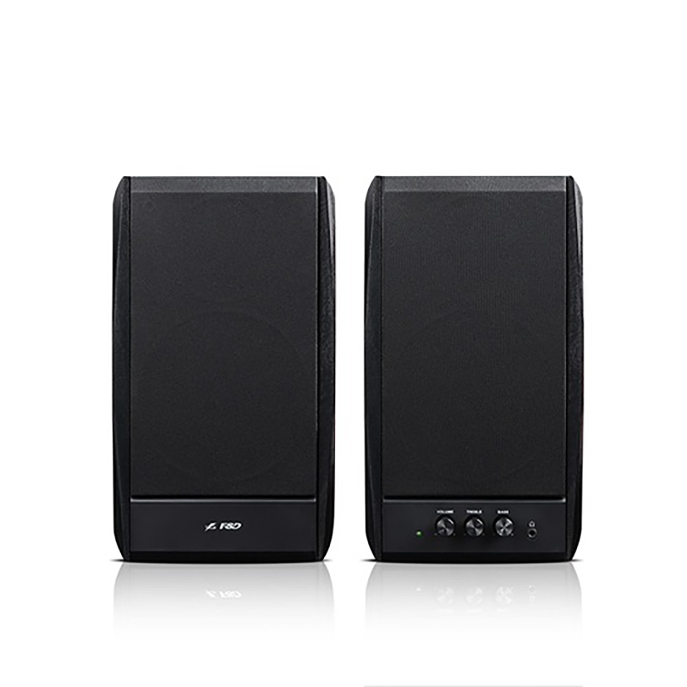 에프앤디 F&D R24 2채널 북쉘프 스피커 35W 체리 : 디에스큐브