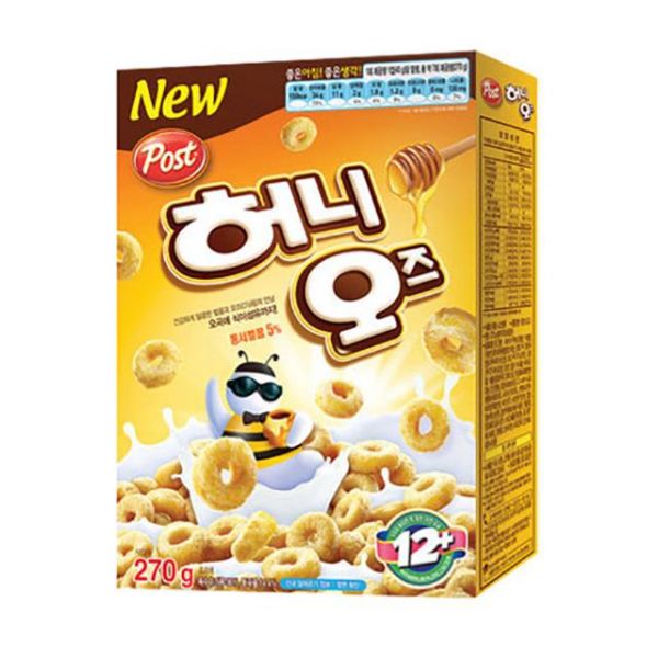 어린이간식 씨리얼과자 허니오즈 270g : 원 스토아