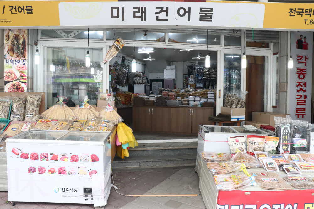 주문진 미래건어물 당일바리 오징어 (10미) : 주문진 미래건어물
