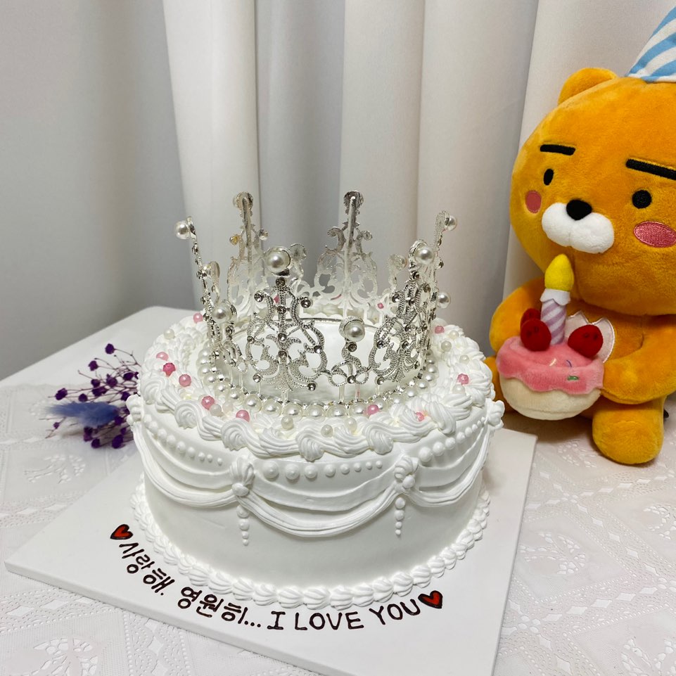화이트 티아라케이크 : 케익연구소