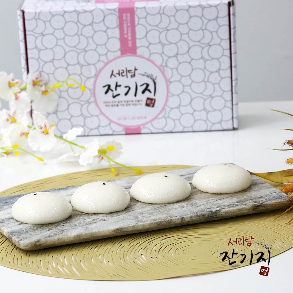 매일생산 잔기지 떡 기지 기정 증편 맛있는 팥 앙금 술 찐 빵 선물 답례 30/50개 : 서리담잔기지떡