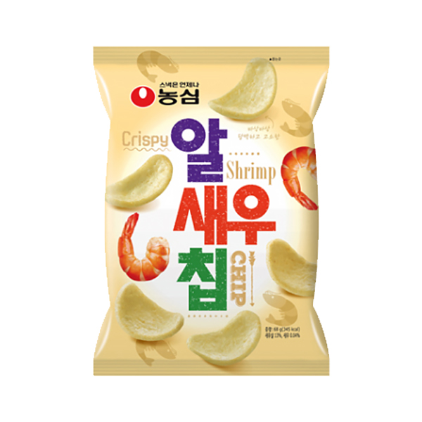 농심 알새우칩 68g : 으쓱몰