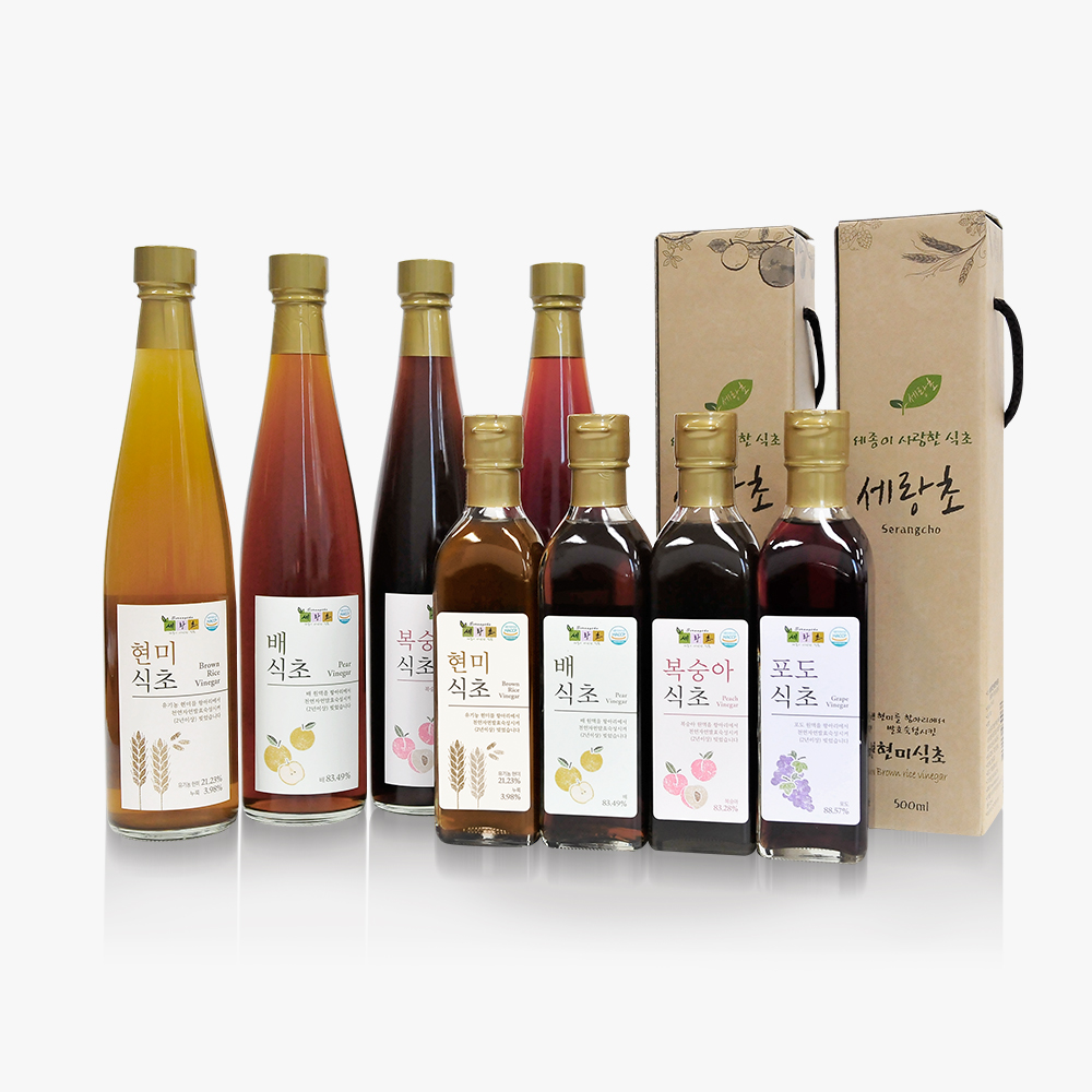 천연 자연발효식초 세랑초 500ml : 세종발효원