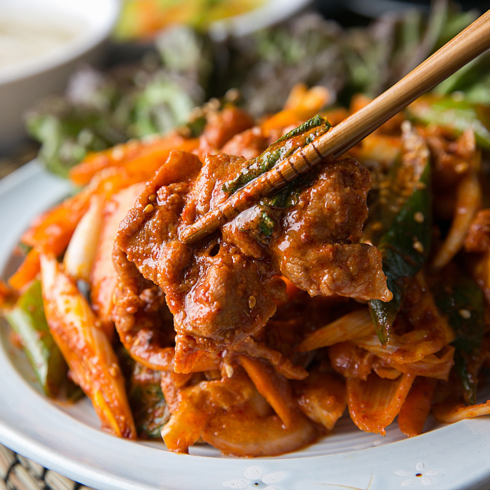 국내산 고추장불고기 400g 돼지불고기 불백 1팩 : 다이닝 스토리