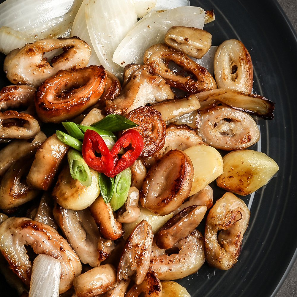 달구지푸드 대구막창 초벌 돼지 막창 500g : 이앤조이푸드마켓