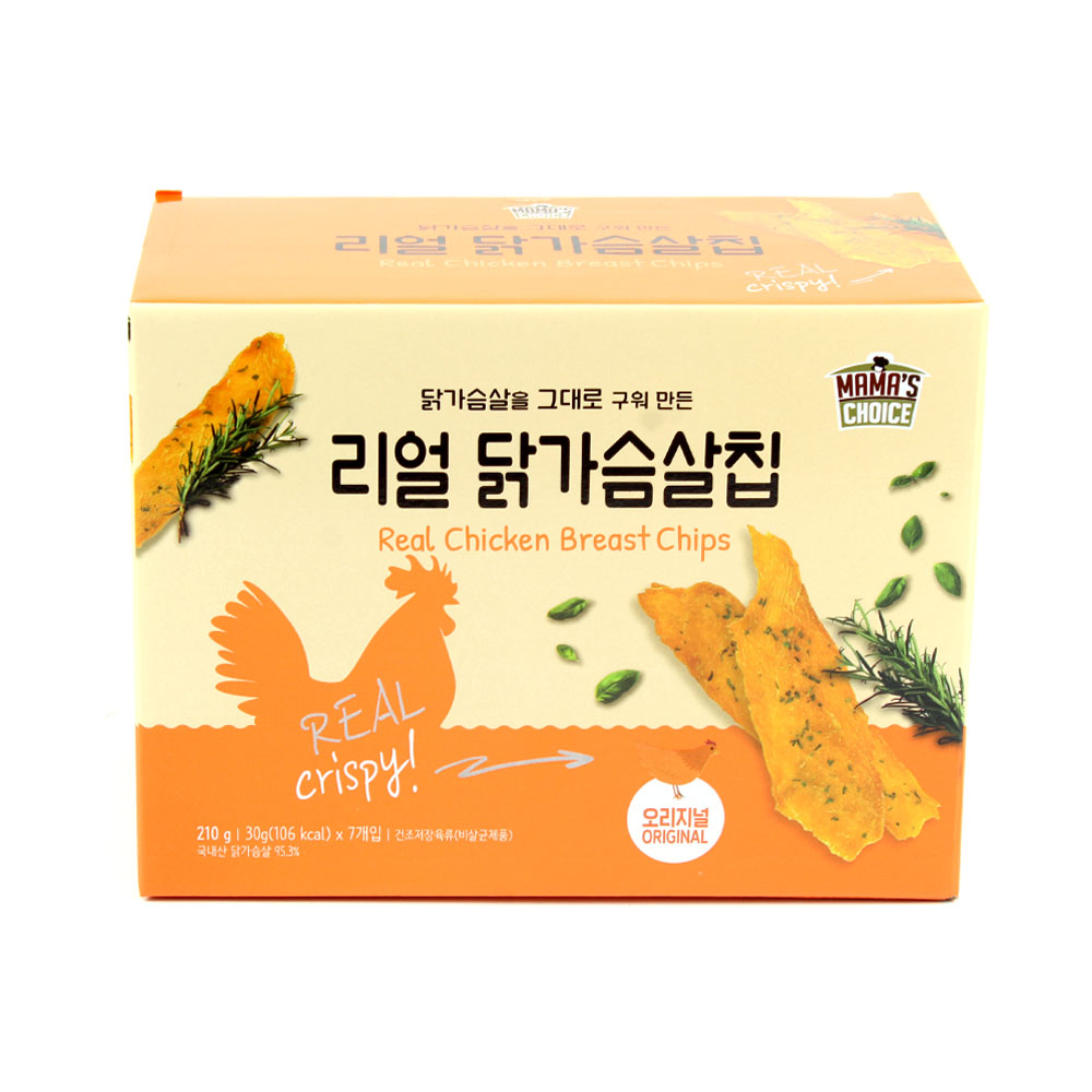 마마스초이스 리얼 닭가슴살칩 210g 리얼닭가슴살칩 코스트코 : 해피유통몰